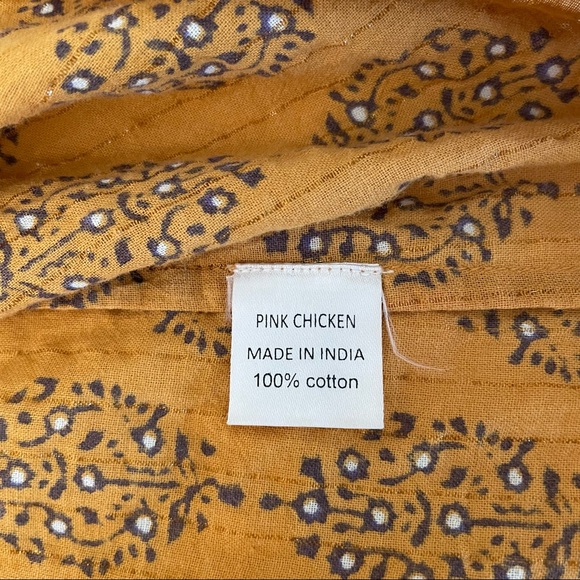 Block-print shift dress - Picture 4 of 5